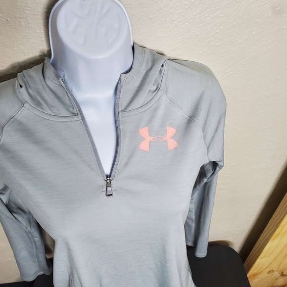 Under Armour Light Weight Pullover Youth Large Grey - Picture 9 of 9